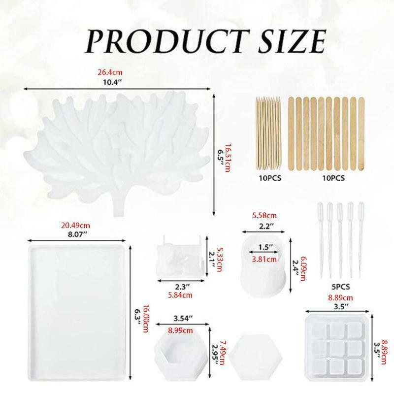 Suitable for Various Usage Silicone Deer Makeup Jewelry Storage Casting Molds