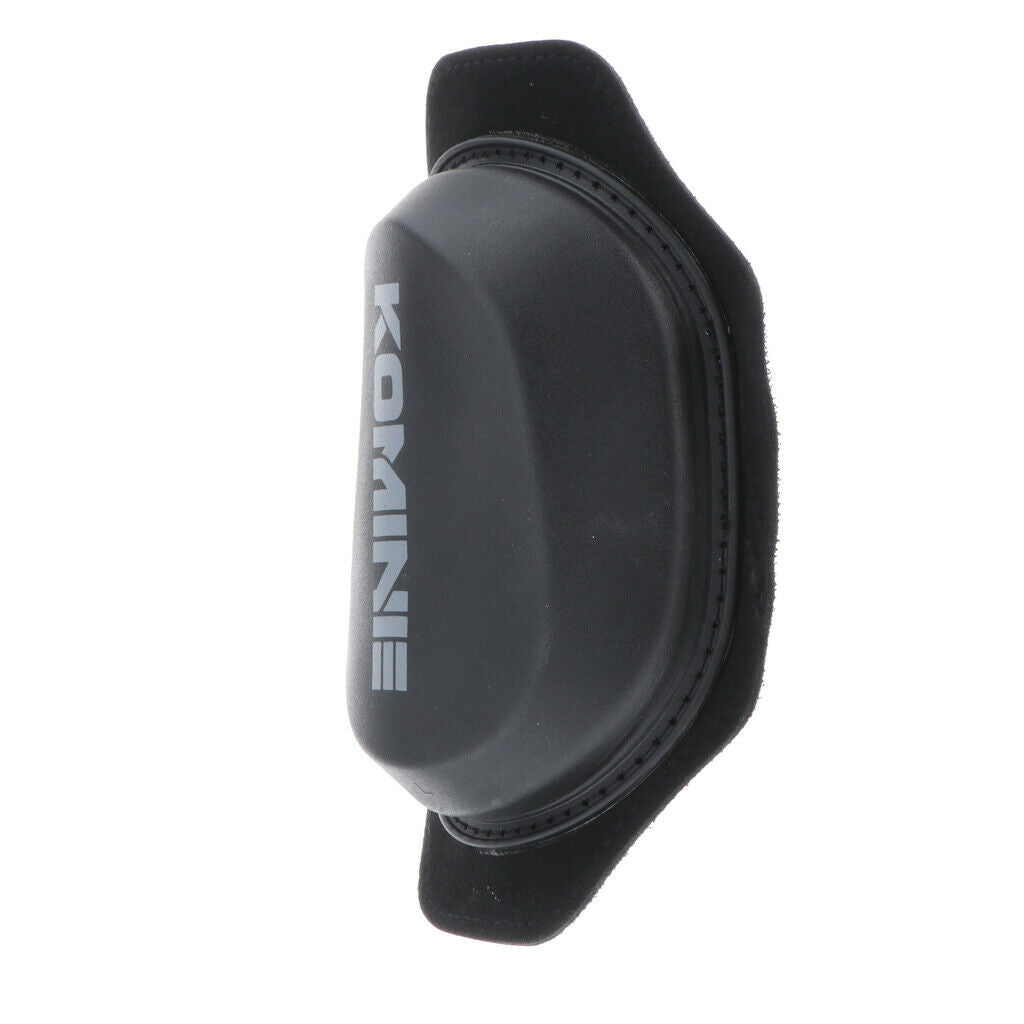 Motorcycle Motorbike Knee Sliders Track Race Motorbike Knee Pads, Black