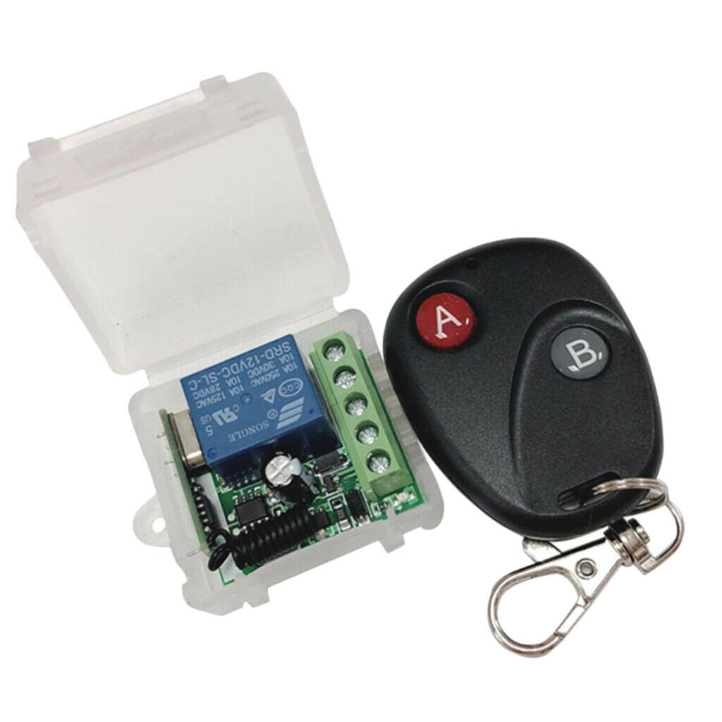 Hot DC 12V Wireless Remote Control Switch Receiver Transmitter Door Control
