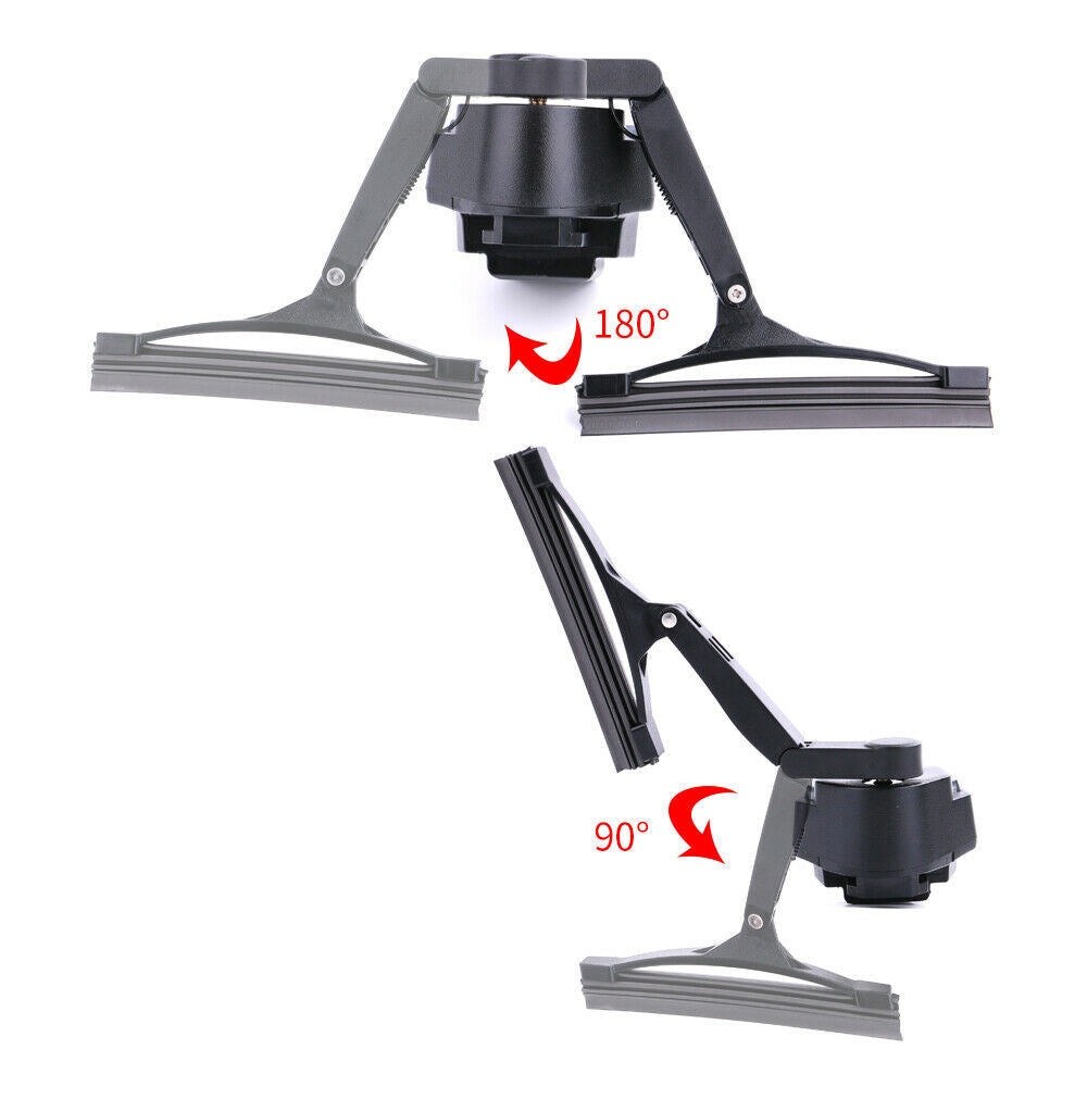 Universal Motorcycle Helmet Wiper Electric Wiper Compatible with Most Visor