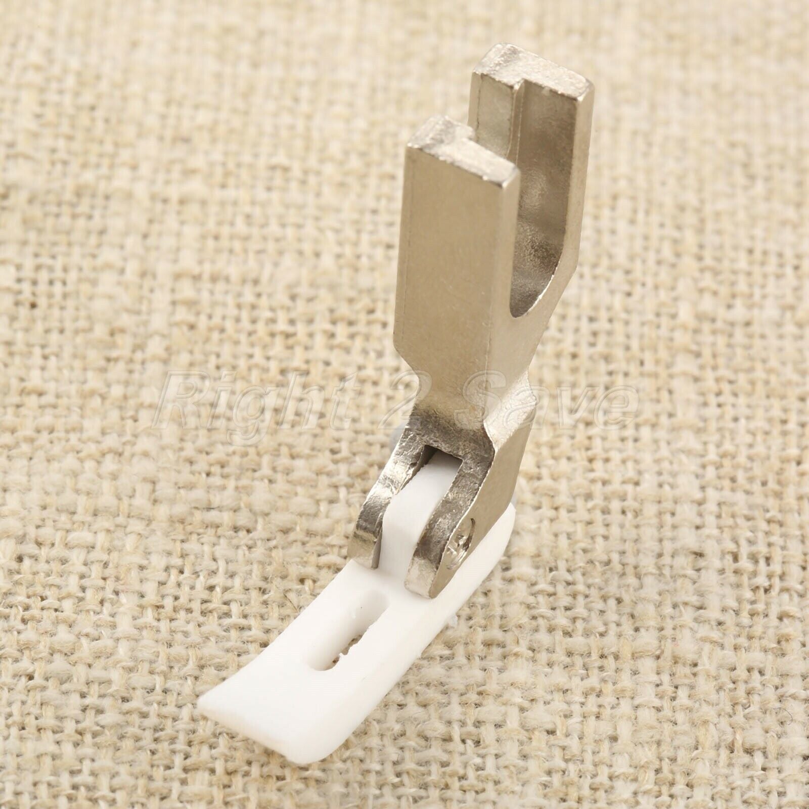 2Pcs Teflon T363 Sewing Machine Presser Feet 3cm Flat Wagon Zipper Narrow Foot