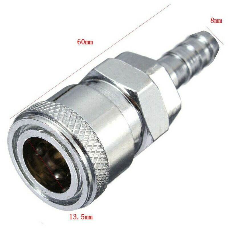8â€ SH+PH Air Compressor Fuel Line Hose Quick Release Disconnect Coupling Kit Set