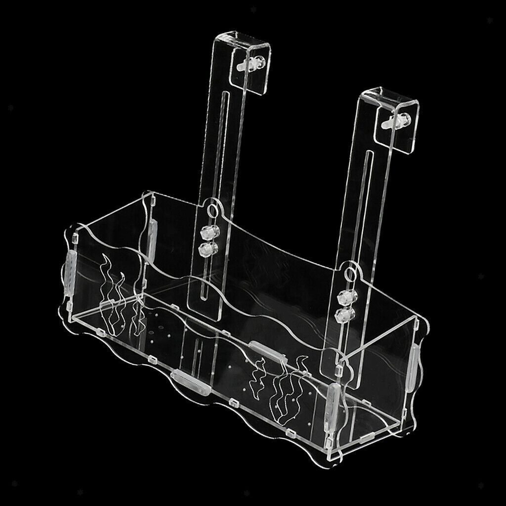 Red Shrimp Aquarium Fish Tank Aquatic Acrylic Pot Plant Cup Holder Aquarium