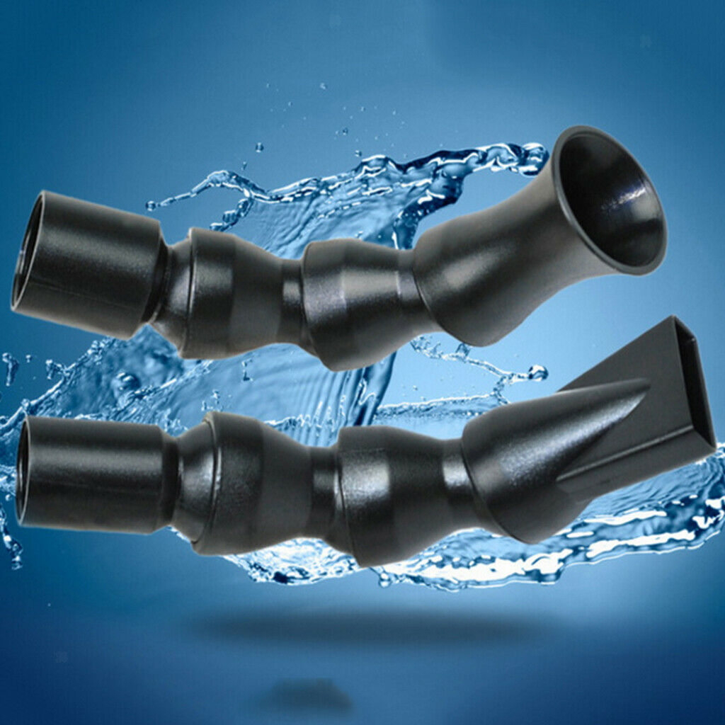 2 Pieces Aquarium Water Outlet Duck Beak Mouthpiece 360 â€‹â€‹Degree Outlet