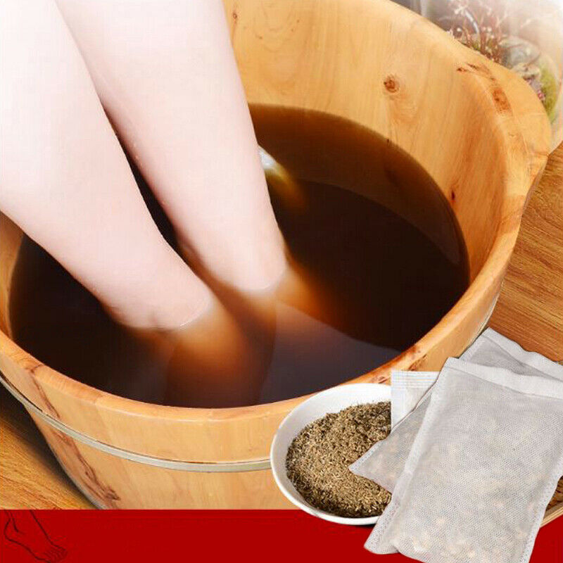 30pcs Foot SPA Massager Bath Powders Wormwood Ginger Feet Soaking HerbalBDAU