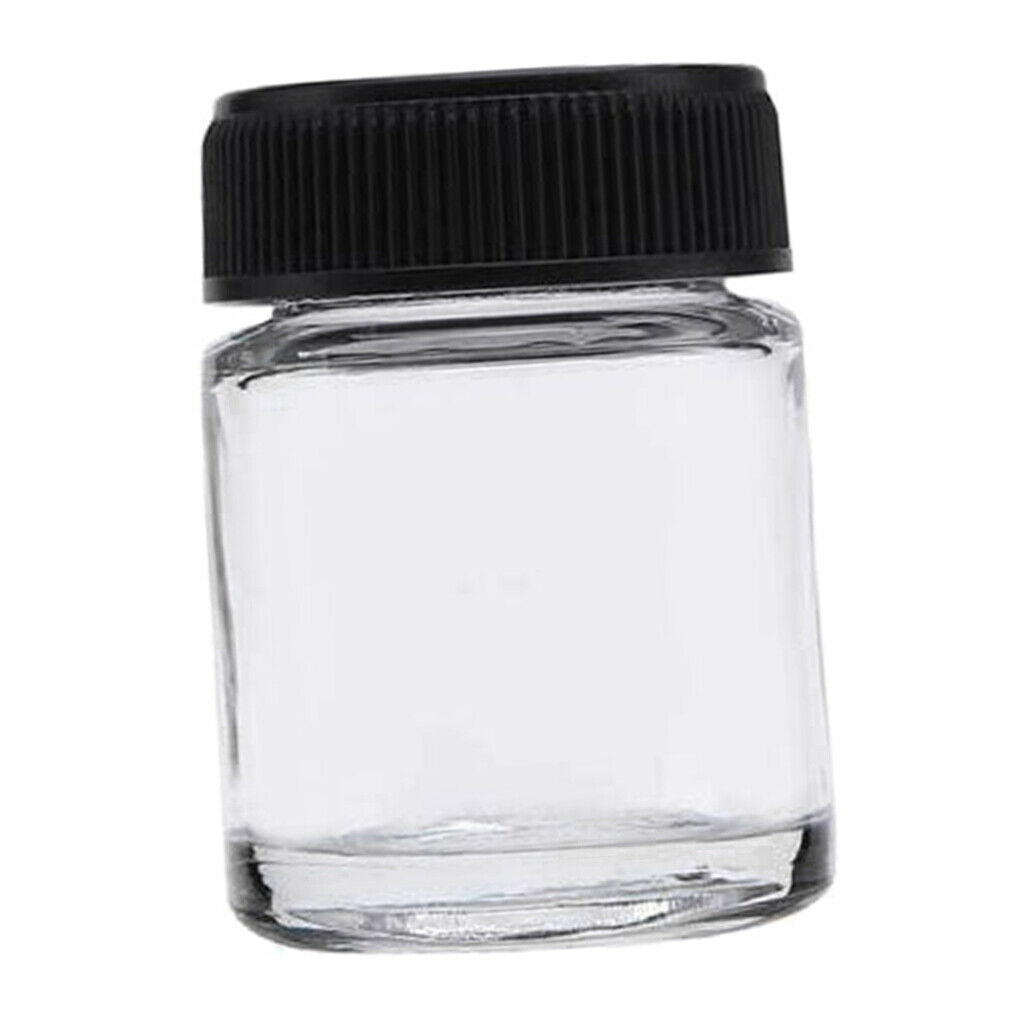3/4oz Airbrushes Glass Jar Bottles Replacement Paint Bottles Container