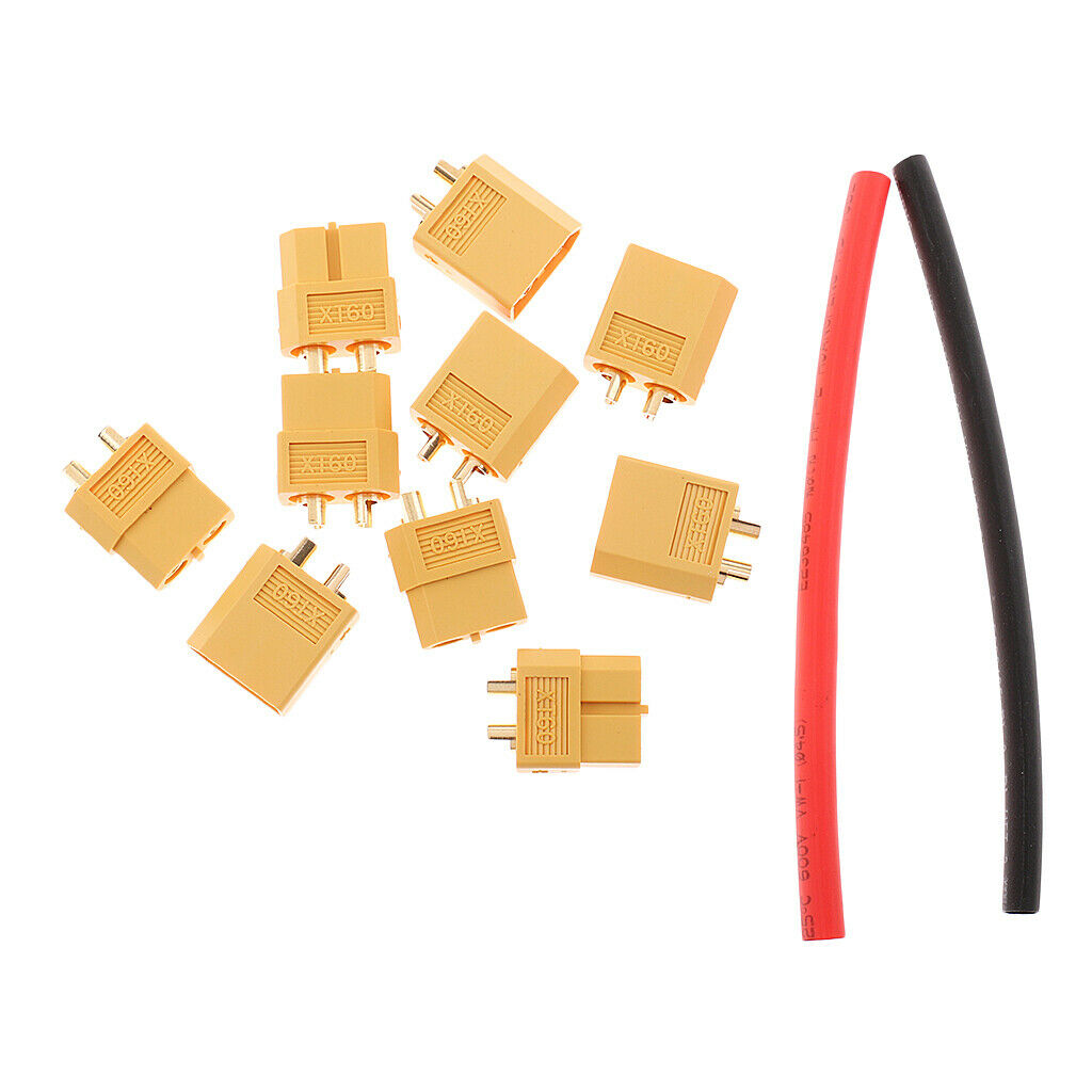 5 Pairs XT-60 Male+Female  Connectors Plugs Jack for RC Lipo Battery