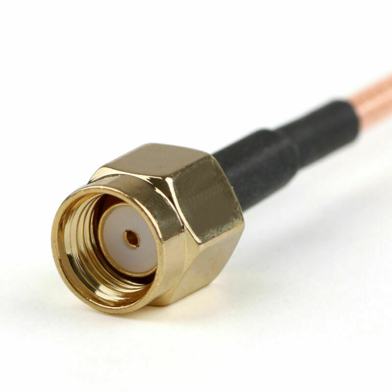 5PCS RG316 Cable RP SMA  To Female Jack Right Angle Jump Pigtail 6in  BS5