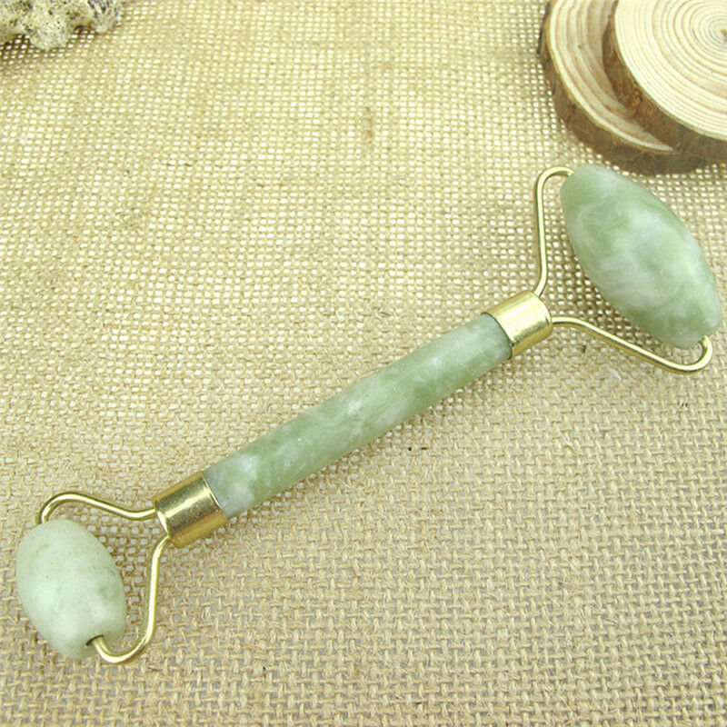 2pcs Stone Face Body Roller Massage Facial Beauty Face Thin Massager Therapy QY