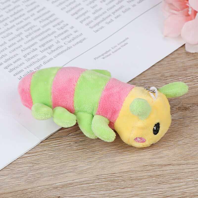 Mini Cute Colorful Soft Caterpillar Child Baby Toys Plush Penda.l8