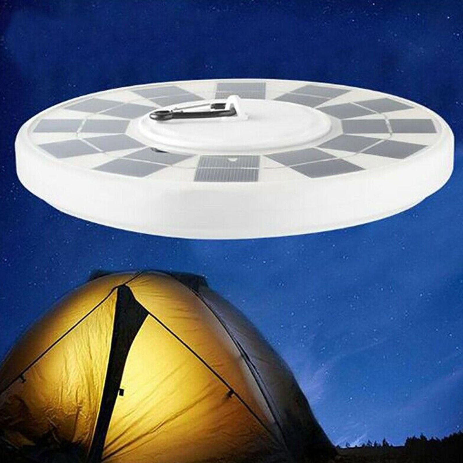 LED Solar Powered Flag Pole Light Automatic Light Night New