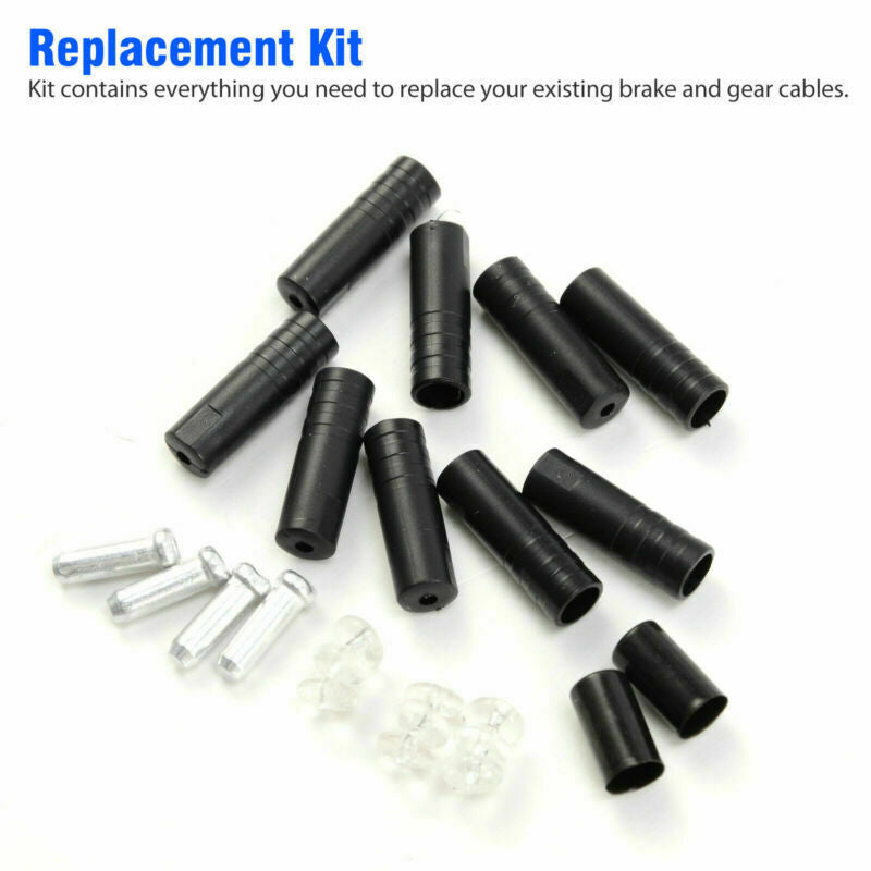 Complete Front & Rear Wire Gear Brake Cable Set for Mountain Bikes Bike Bicycle