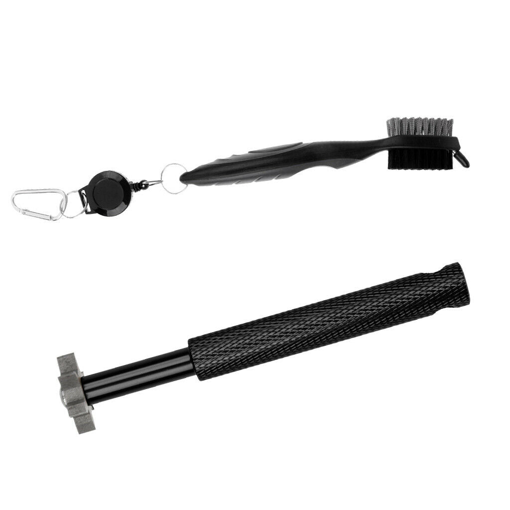 Golf Club Groove Cleaner Groove Sharpener + Nylon & Wire Golf Clubs