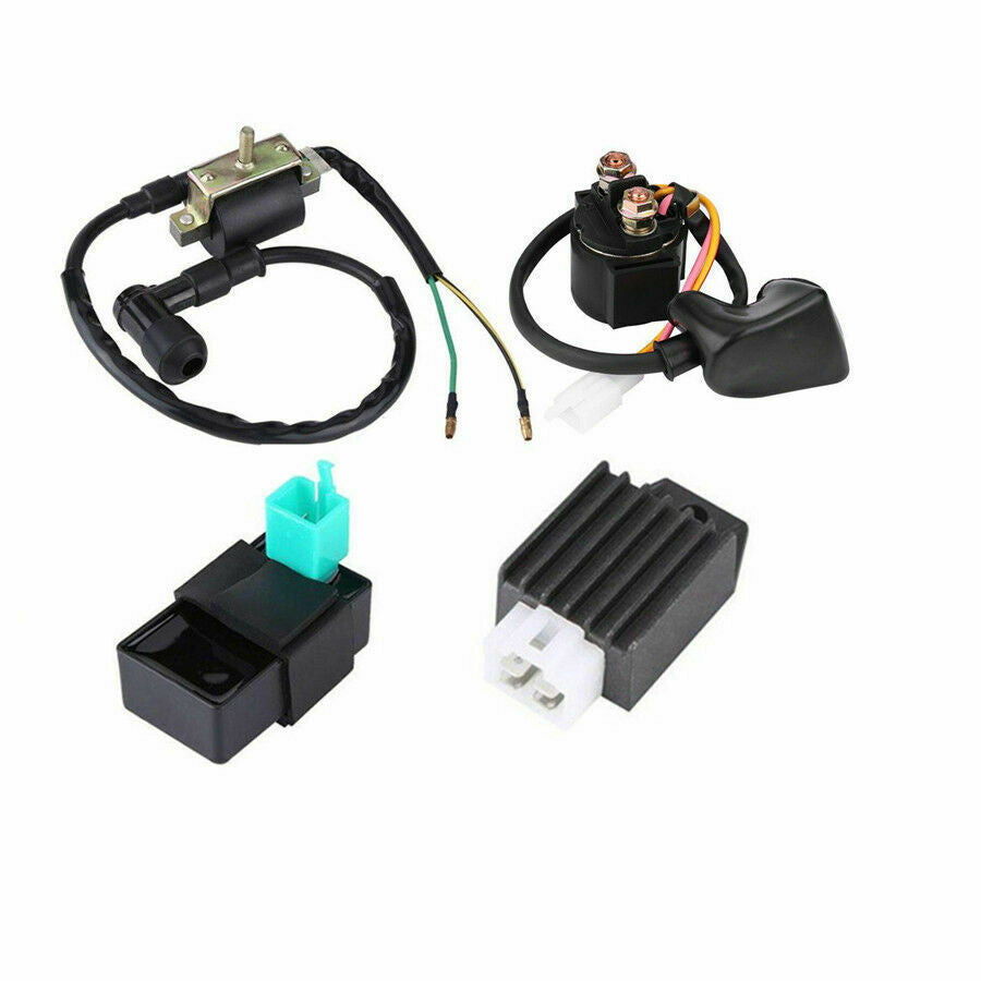 Ignition Coil CDI Regulator Rectifier Relay For 50cc 70cc 90cc 110cc ATV Quad