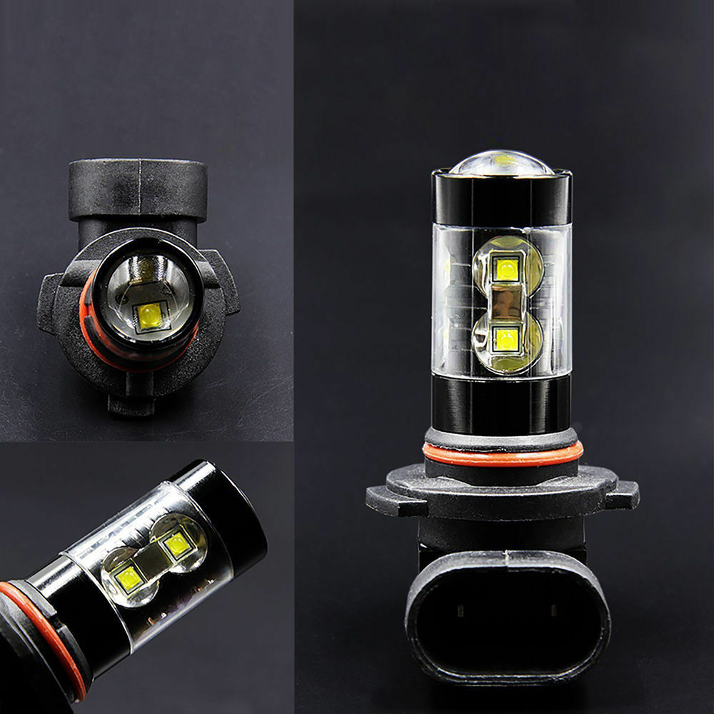 1pair ,DRL daytime running lights 50W White Fog Lights Bulbs 950LM/bulb Lights