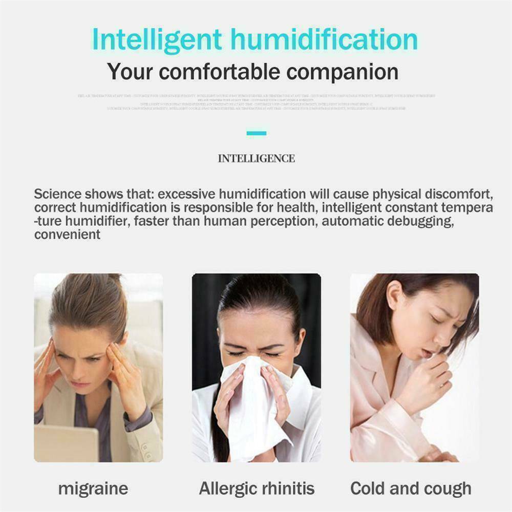 Portable Mini Home/Car USB Mist Maker Diffuser Air Purifier Humidifier Hydrating