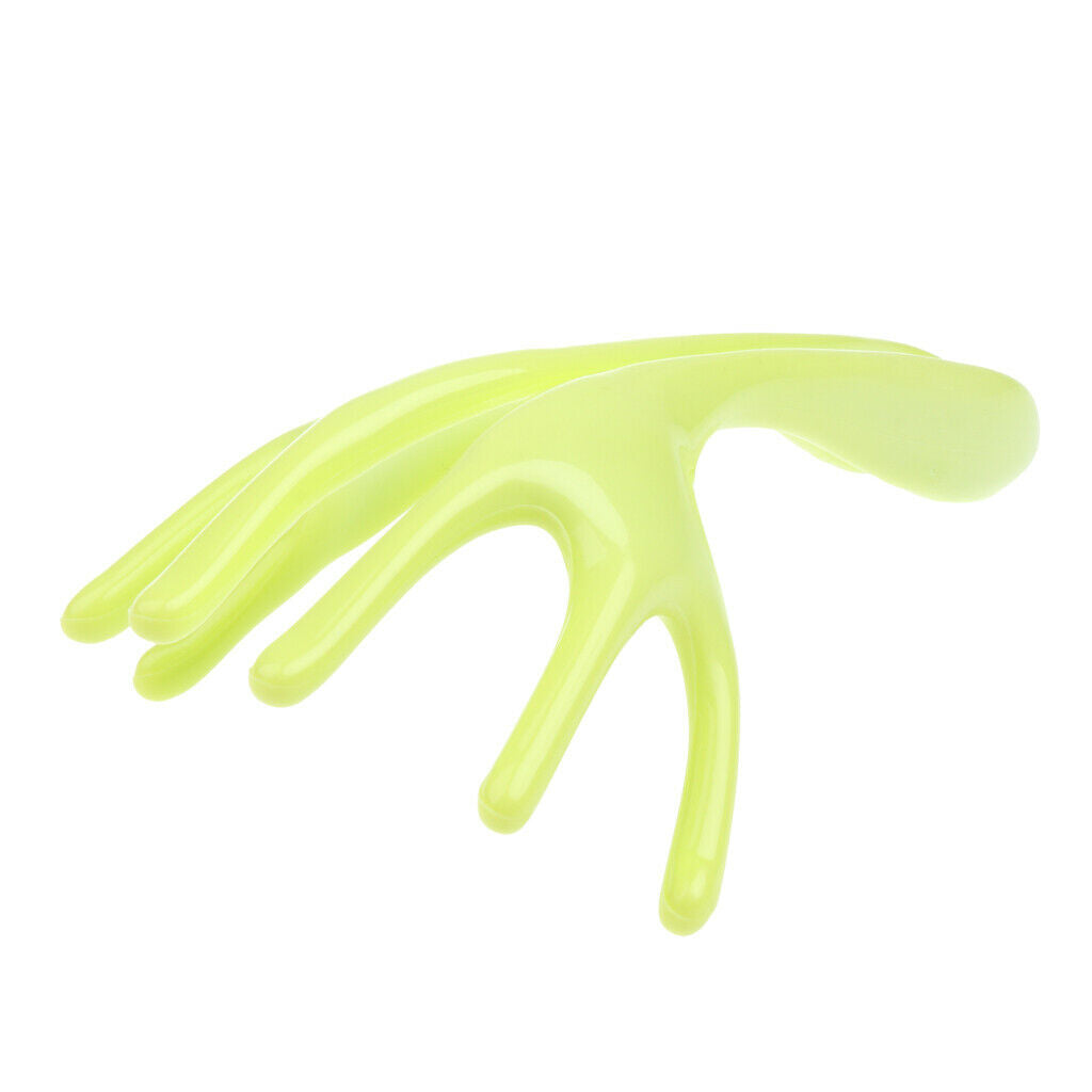 Plastic Hand Held Head Massager Scalp SPA Scratcher Relaxation