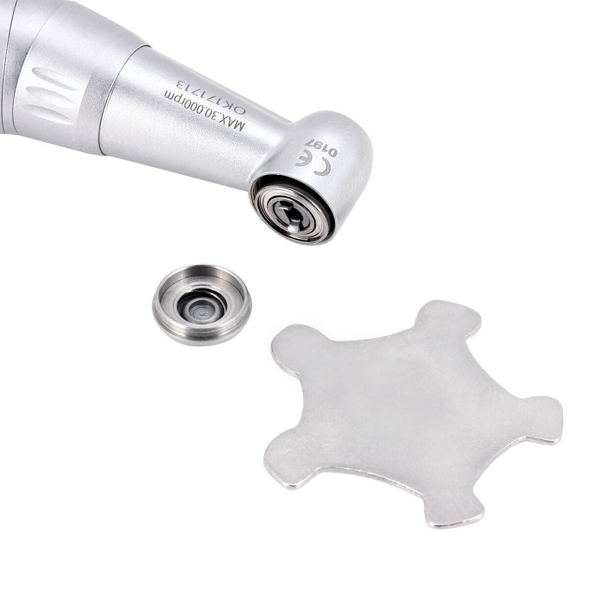 10X NSK Style Inner Water Spray Dental Low Speed Handpiece Contra Angle Push