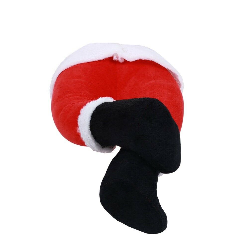Santa Claus Legs Stuffed Santa Legs Ornament for Christmas Tree Front Door Decor