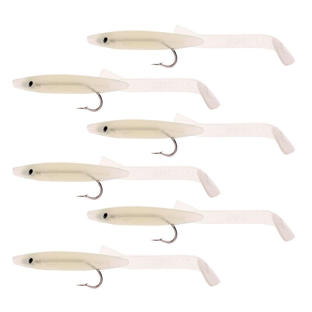 Set of 12 pieces high simulation eel fishing lures vivid soft fishing lures