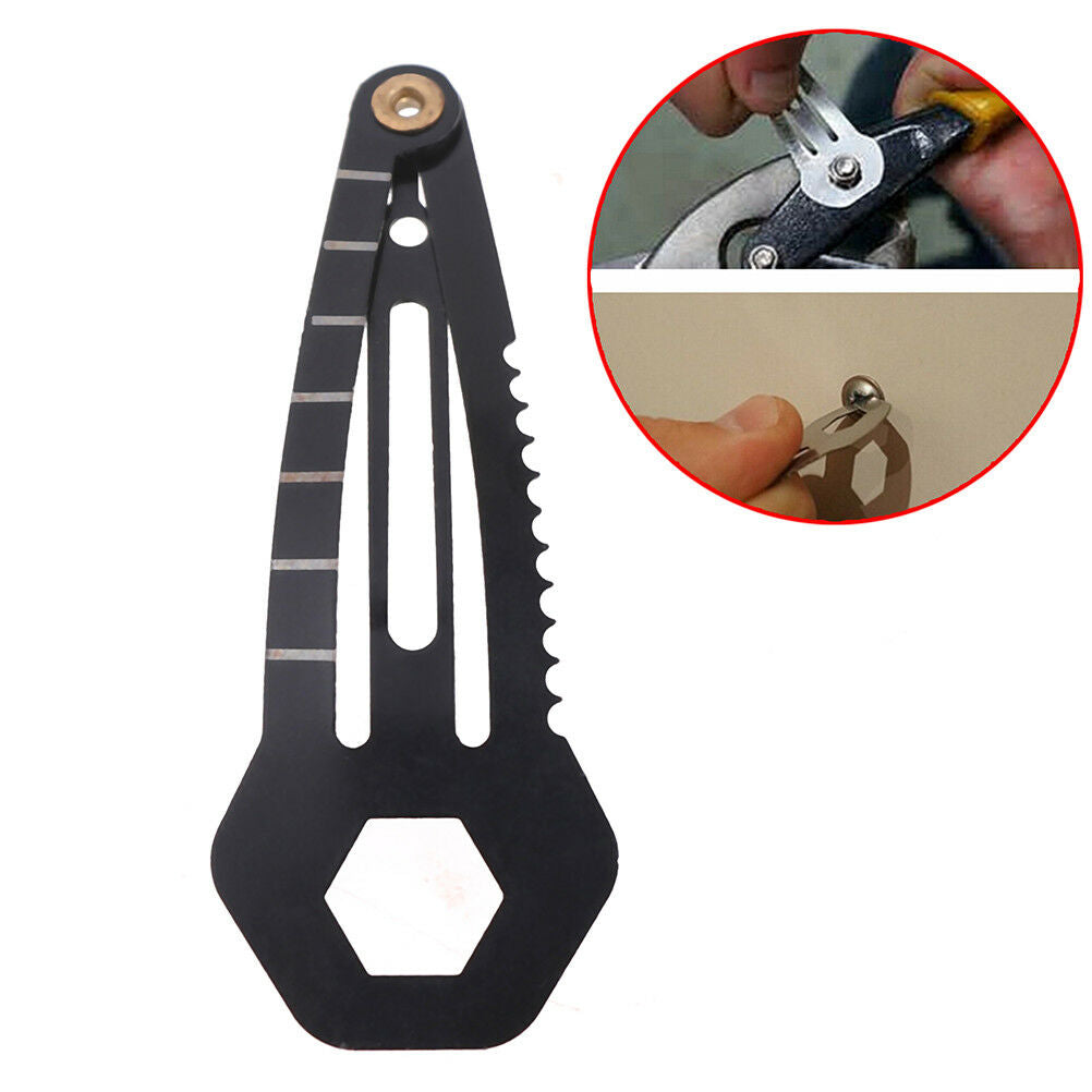 Multifunction women self protect hairpin outdoor pocket tool screwdriv key.l8