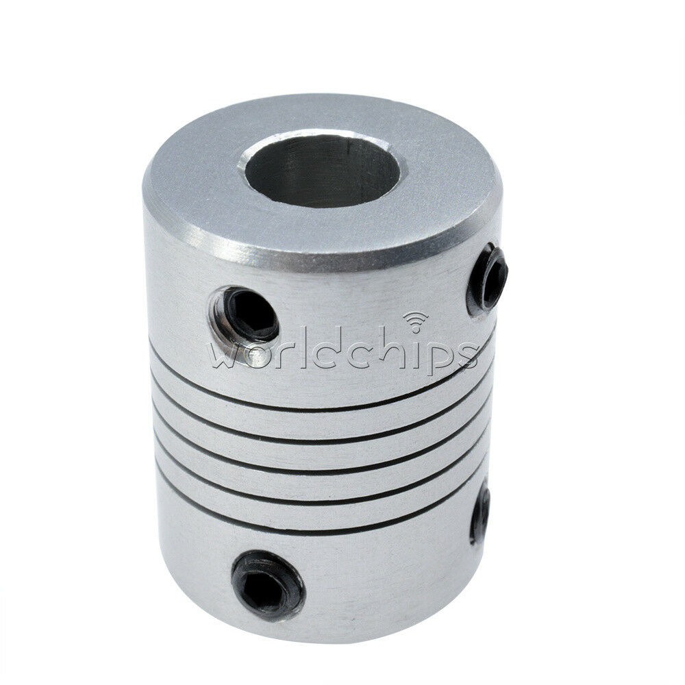 D19L25 CNC Motor Jaw Shaft Coupler 8mm to 10mm Flexible 8Ã—10mm Coupling Gadgets