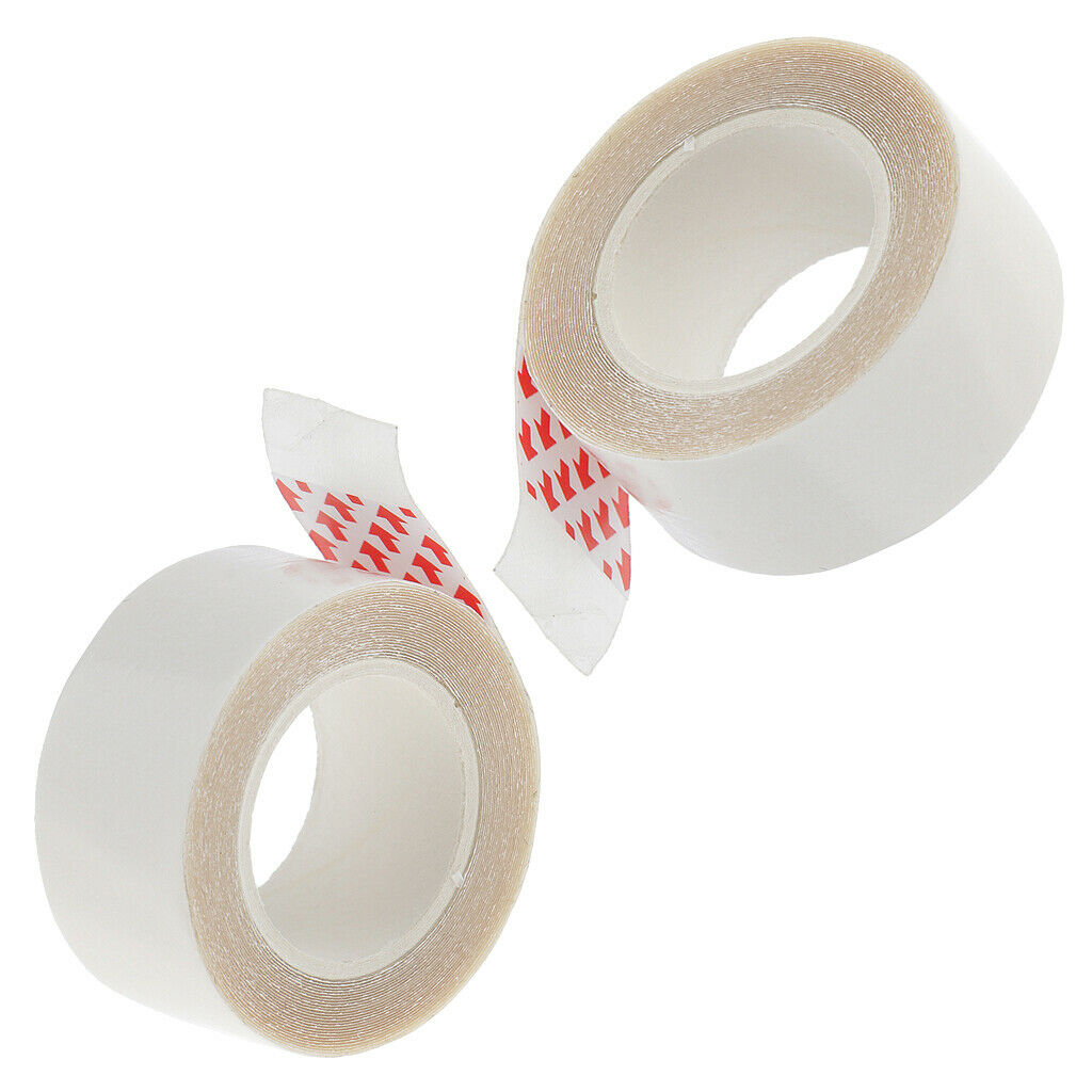 Pack of 2 Clear Waterproof Adhesive Wig Hair System Bonding Support Tape