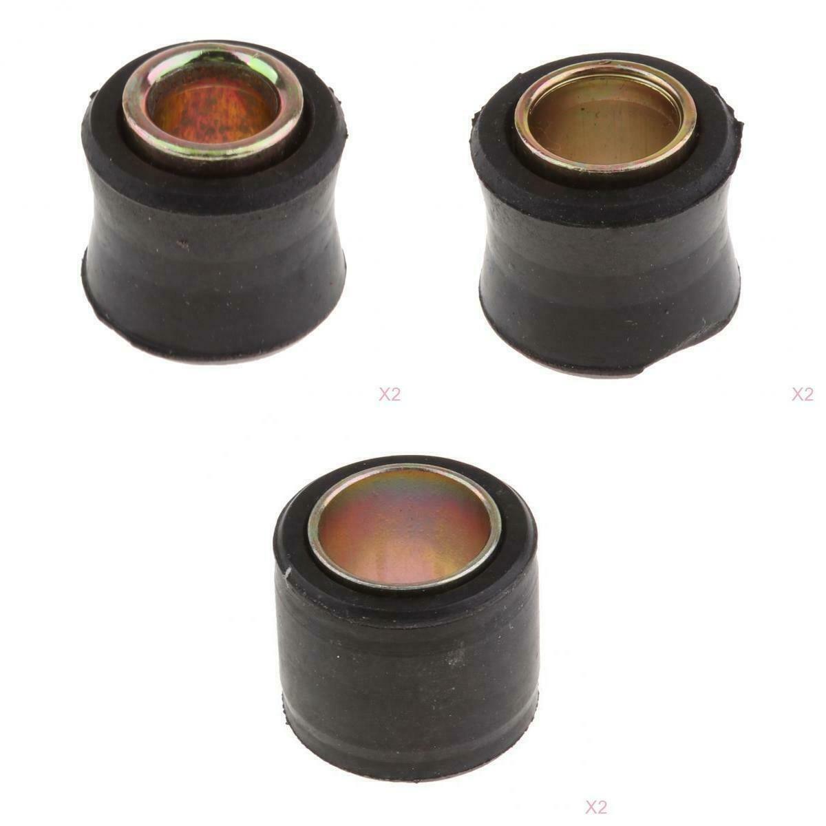6pcs Motorbike Shock Absorber Rear Bush 12/10/14mm for Motorbike Replacement