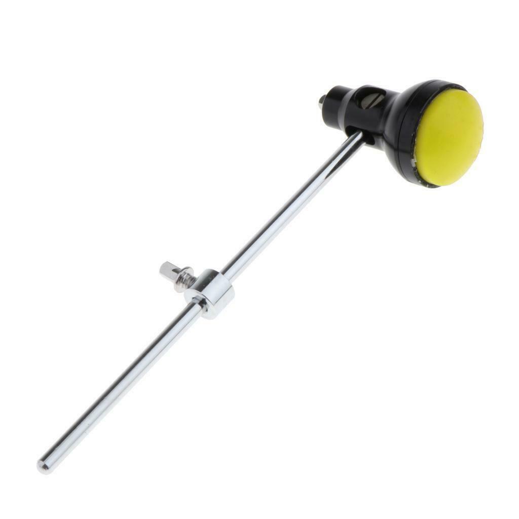 Percussion Hammer Bass Drum Beater Hammer for Drum Set Parts Yellow