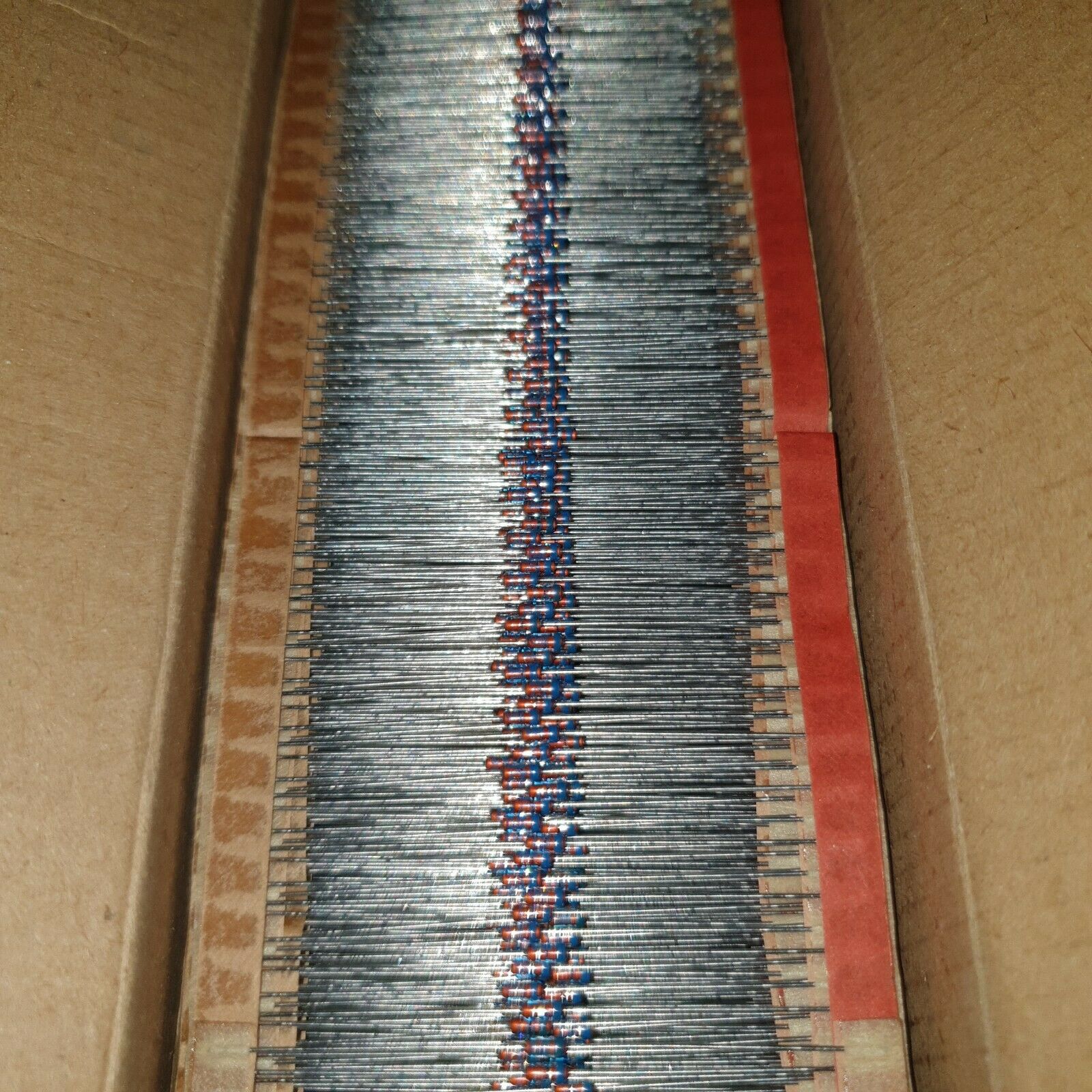 100X NOS ITT ZPD2.7 2.7V Diode: Zener; 0.5W; 2.7V; Ammo Pack; DO35; single diode