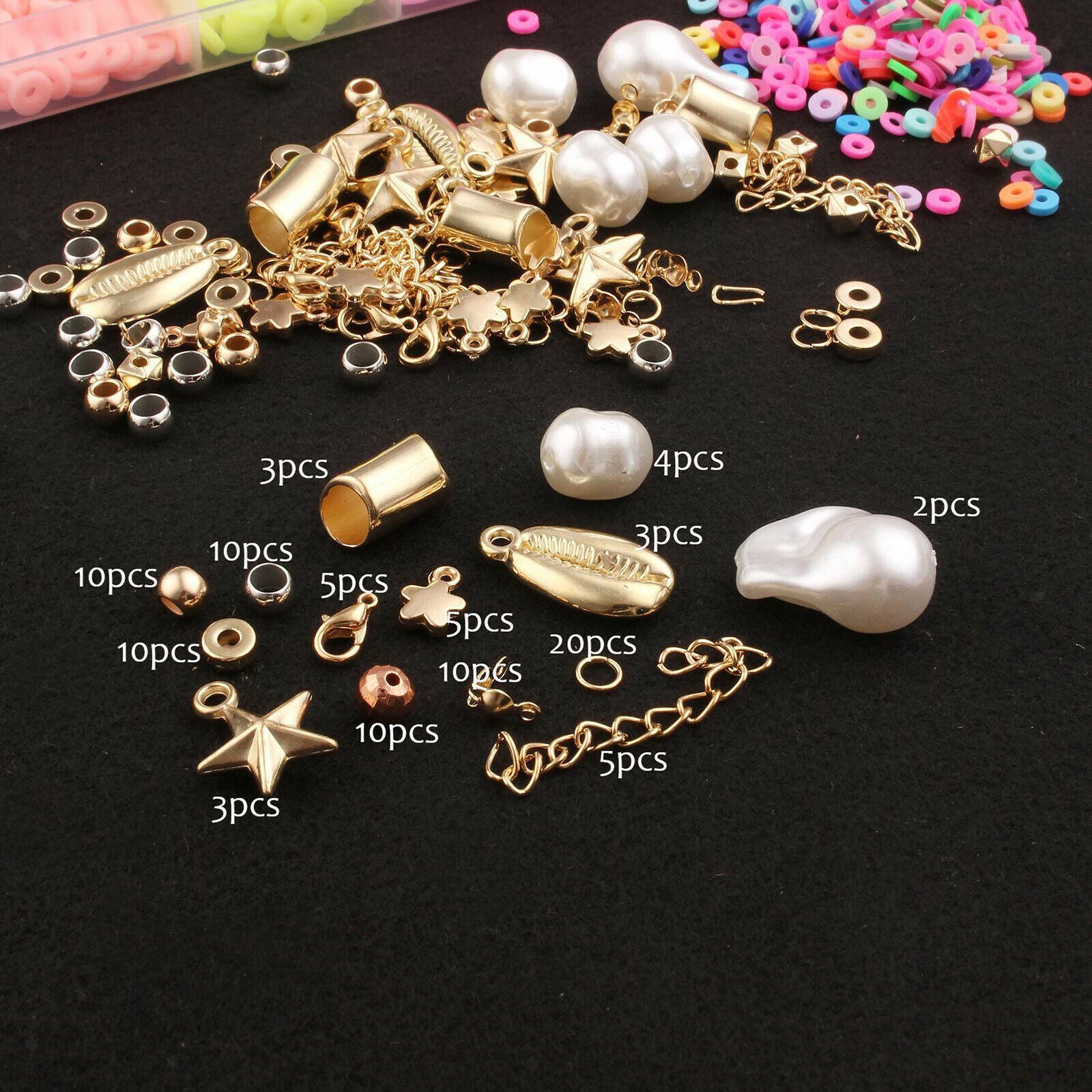 3200x20 colors Polymer Clay Beads Handmade Beads Flat Round