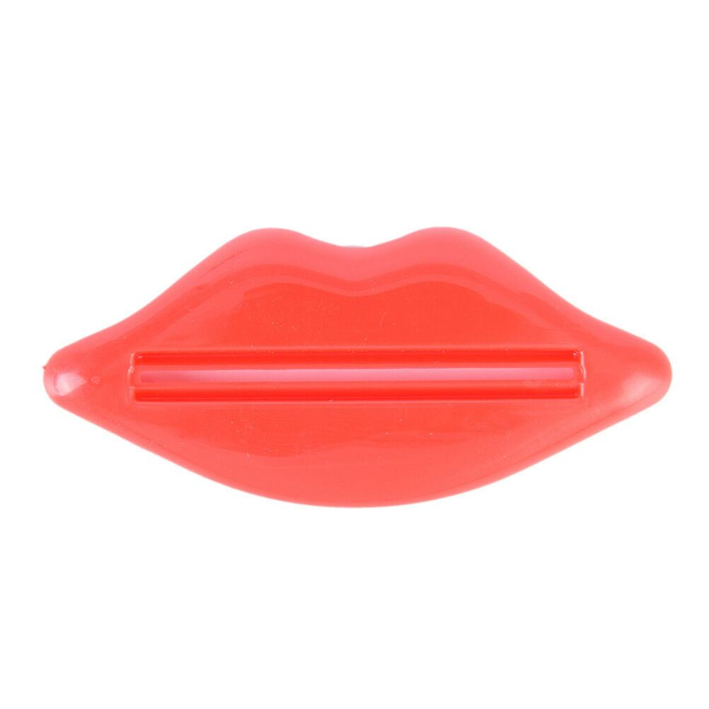 Bathroom Dispenser Toothpaste Mouth Shape Tooth Paste Squeezer MD J ~（BDAU