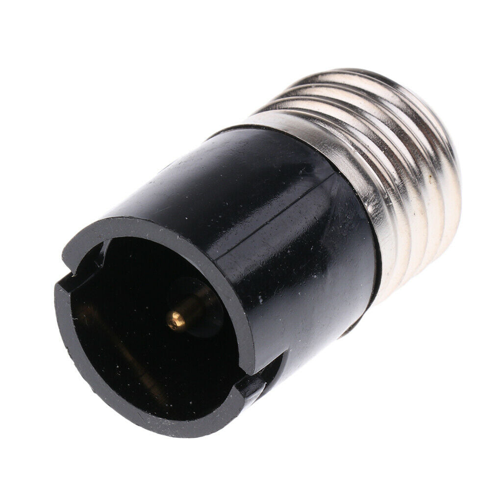 3xWhite E27 to B22 Light Bulb Screw Socket Lamp Enlarger Holder Adapter Extender