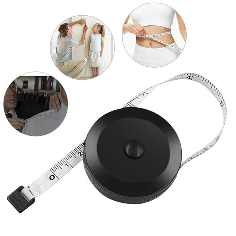 1.5m/60inch Tape Measures Dual Sided Retractable Tools Sewing Measuring TapeFCA