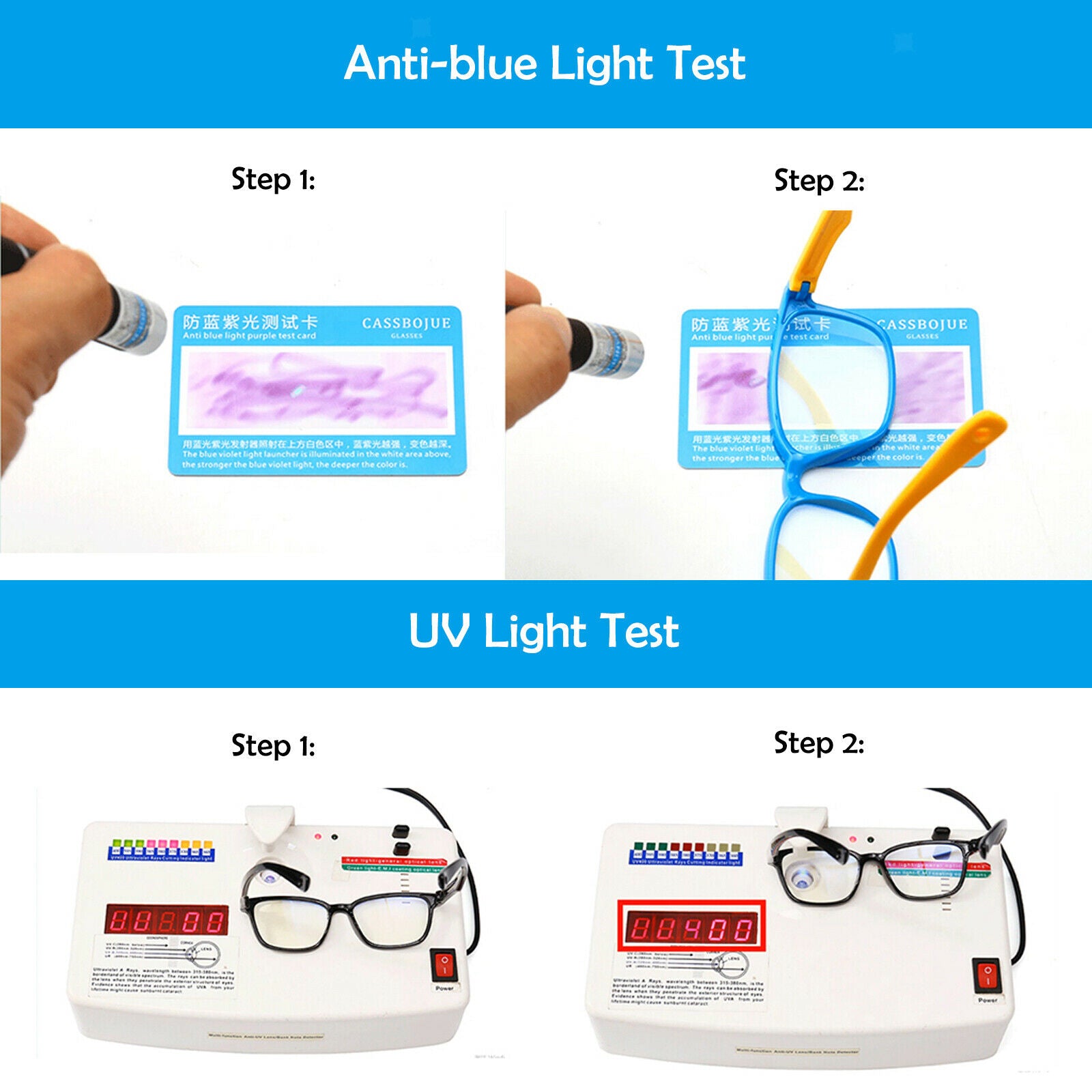 Kids Eyeglasses Blue Light Blocking Silicone Frame UV400 Eyewear Red