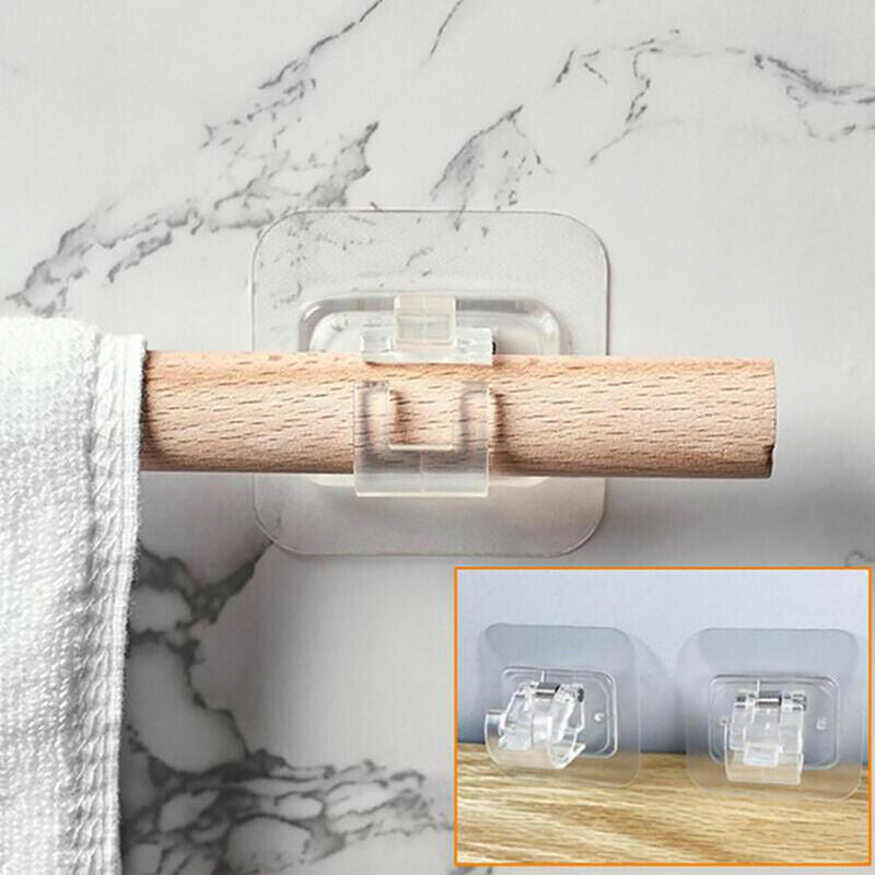 New Powerful Curtain Rod Hanging Clip Hook Shower Curtain Hanging Clip