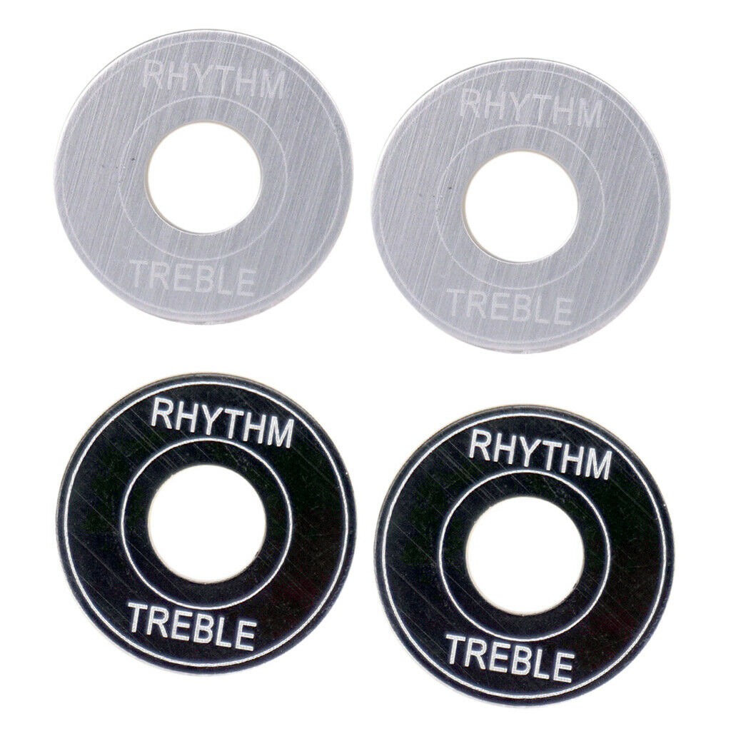 Pack of 4 3-Way Switch Rythm Treble Washers for LP/EPI Electric Guitar DIY