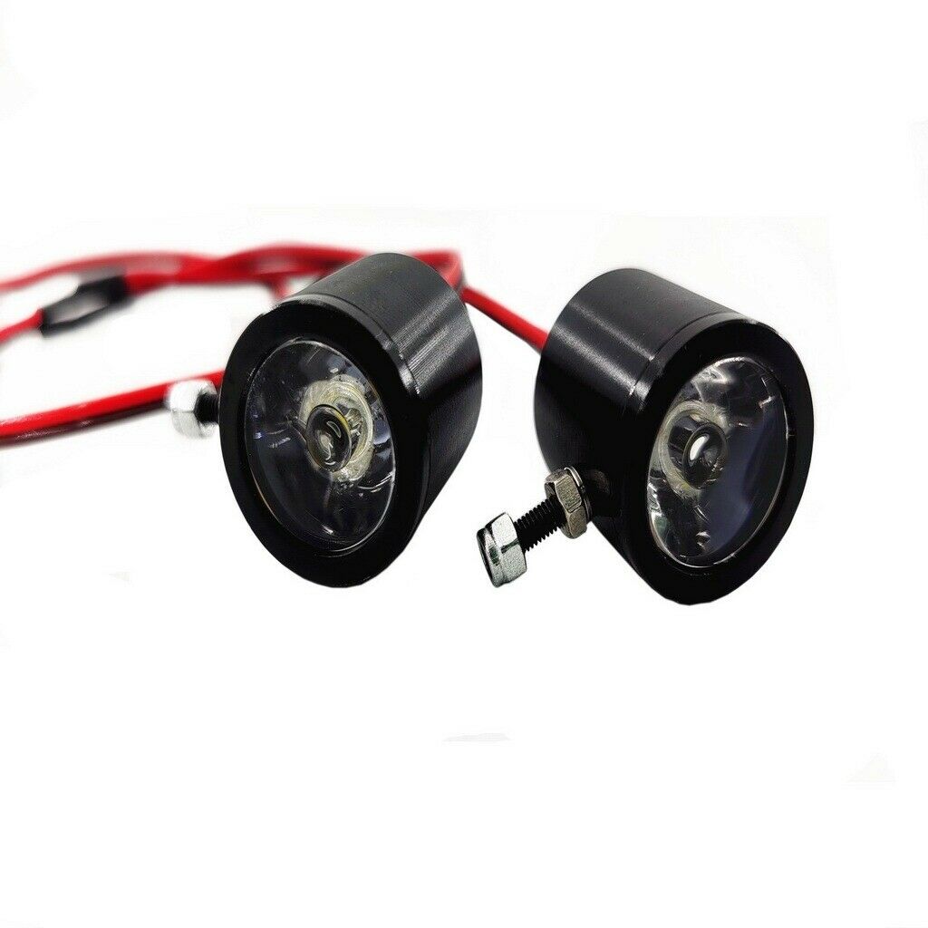 LED Spotlight Headlight Headlamp for 1/7 RC Clawler 1/5 Car Parts Upgrade