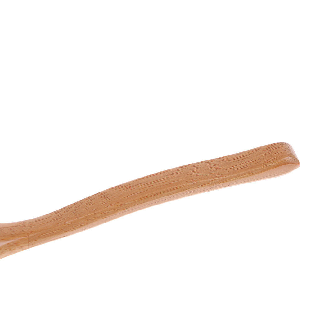 Tradition bamboo spoon coffee tea spoon wood scoop dining utensil flatw .l8