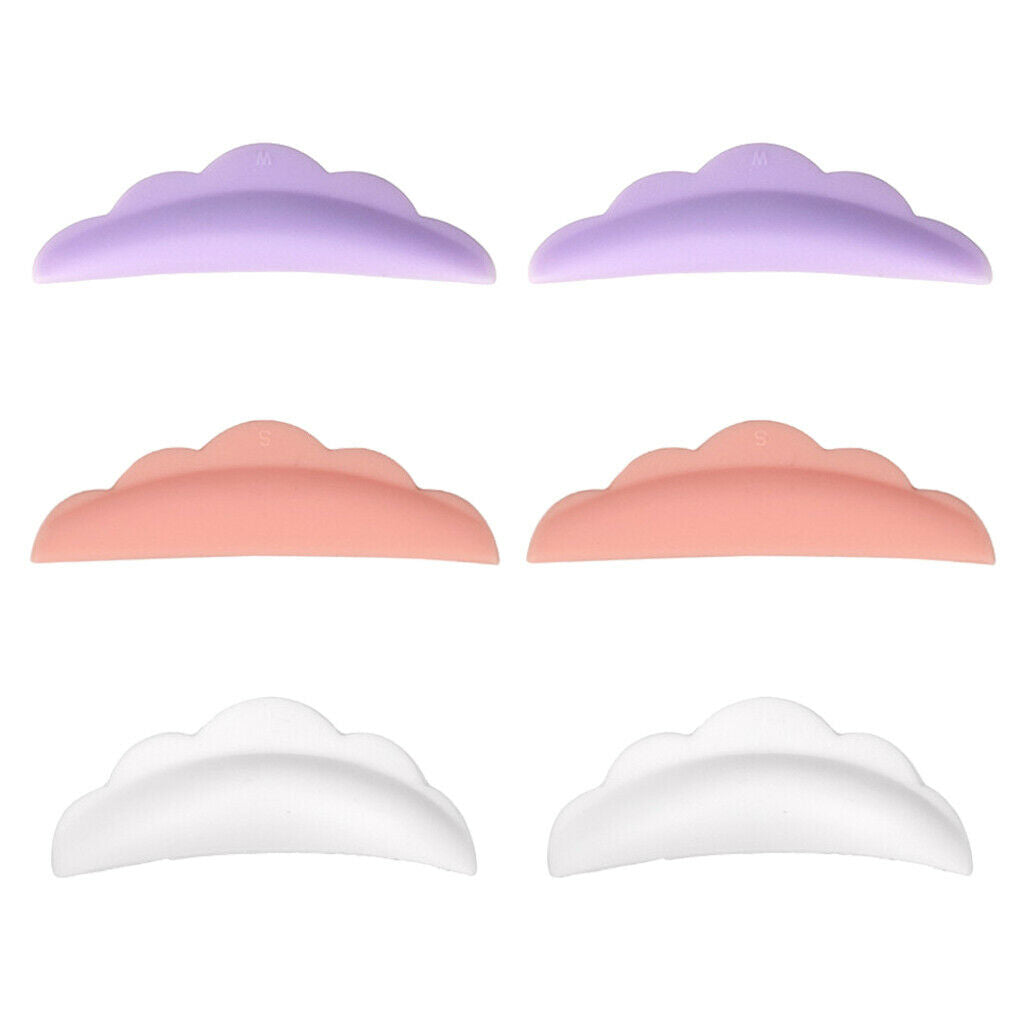 12 Pack Soft Eyelash Extension Grafting Curling Pads Under Eye Patch Shield