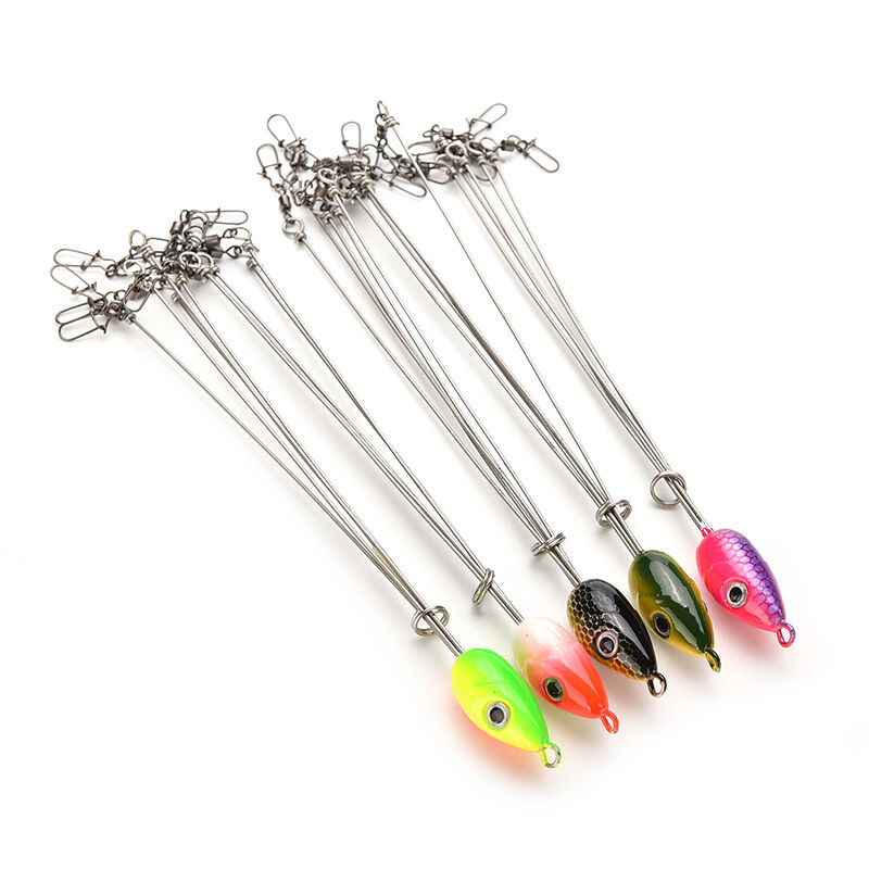 5 Pcs ALABAMA Rig 5 Wire Arms Umbrella Bass Fishing Umbrella Rig 5 Colors DD