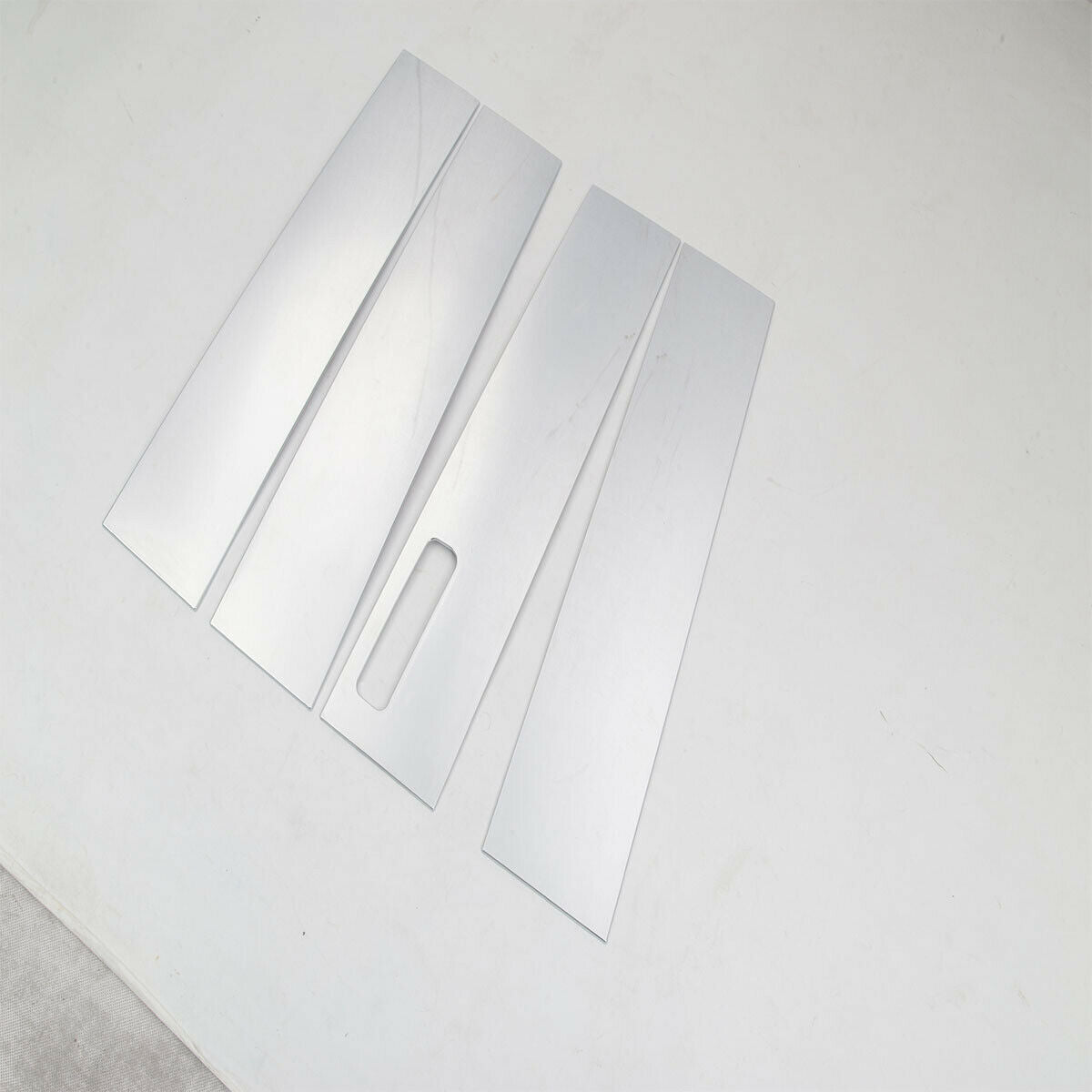 For Ford F150 F-150 2021-2022 Chrome ABS Chrome Window Pillar Posts Trim 4PCS