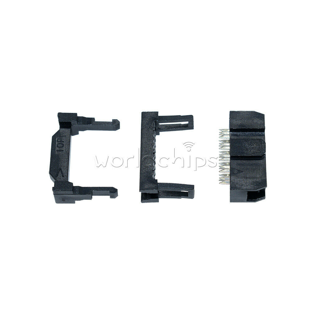 20PCS 2.54mm Pitch 2x5 Pin 10 Pin IDC FC Female Header Socket Connector FC-10