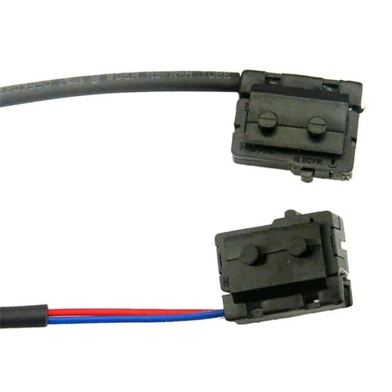 1Pair R&L Door Lock Mini Switch Wire Pipe Plug Car Door Lock Switch for PassatJ2