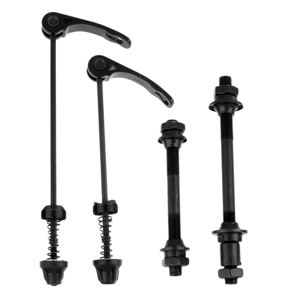 Cycling Quick Releases Set Road Mountain Bicycle Parts, Include 2pcs Bike Front