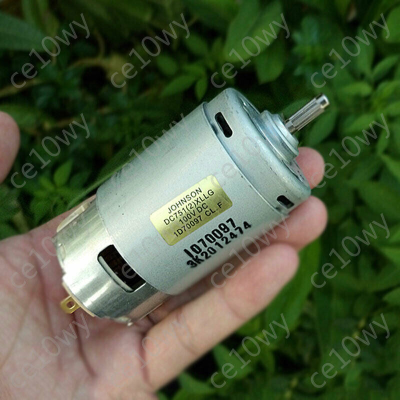 High Torque DC Motor 24V-120V 12000RPM Brushed Electric Motor for Parts DIY