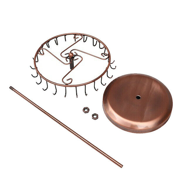 2Pcs Metal Rotating Display Rack for Jewelry, Pendant, Bracelet, Ear,  StoraV6M1