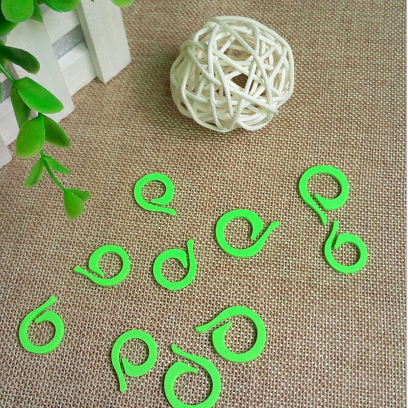 20Pcs Knitting Crochet Craft Locking Stitch Markers Holder Needle Cl.l8