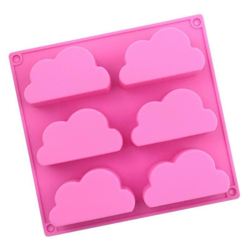 Cloud Shape Silicone Baking Mousse Mold Cake Form Soap Moulds Gifts for Children