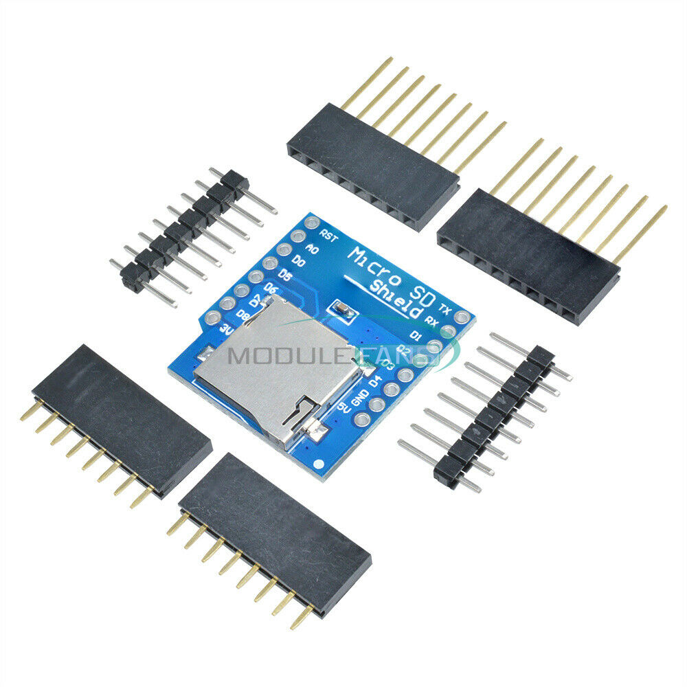Micro SD Shield for WeMos D1 mini TF, ESP8266, Arduino